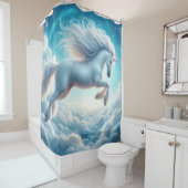 Rideaux De Douche Unicorne (En situation)
