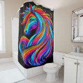 Rideaux De Douche Unicorne (En situation)