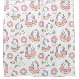 Rideaux De Douche Unicornes