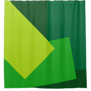 Rideaux De Douche Uniquement GEO Colours mélange vert + vos idées