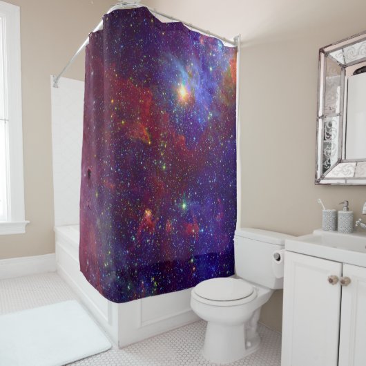 Rideaux De Douche Univers (En situation)