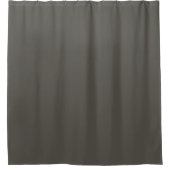 Rideaux De Douche Urbane Bronze couleur solide (Devant)