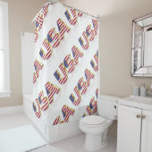 RIDEAUX DE DOUCHE USA (En situation)