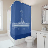 Rideaux De Douche USCG Cutter Modoc wpg-46 - ABD (En situation)