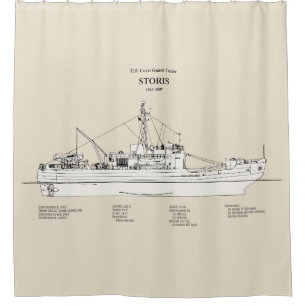 Rideaux De Douche USCG Cutter Storis wmec-38 - SBD