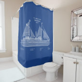 Rideaux De Douche USCG Lighthouse Tender Columbine - ABD (En situation)