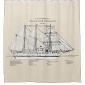Rideaux De Douche USCGC Alexander Hamilton wix-272 - SBD (Devant)