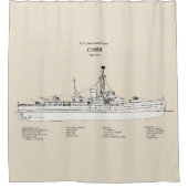 Rideaux De Douche USCGC Cobb wpg-181 - SBD (Devant)