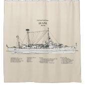 Rideaux De Douche USCGC Duane wpg-33 - SBD (Devant)