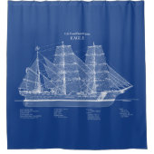 Rideaux De Douche USCGC Eagle wix-327 - ABD (Devant)