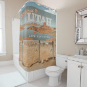 Rideaux De Douche Utah Life Eleved (En situation)