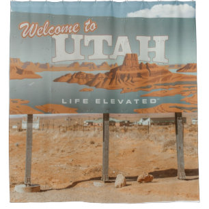 Rideaux De Douche Utah Life Eleved