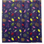 Rideaux De Douche Vacances de Noël | Motif de vacances (Devant)