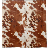 Rideaux De Douche Vache blanche Brown (Devant)