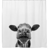 Rideaux De Douche Vache blanche noire Farmhouse moderne Russe (Devant)