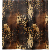 Rideaux De Douche Vachette noire Brown (Devant)