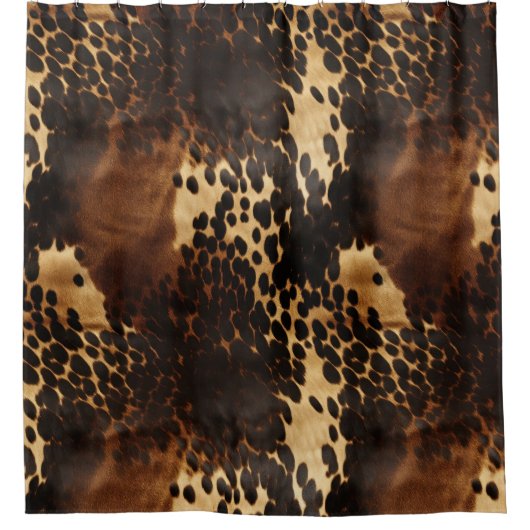 Rideaux De Douche Vachette noire Brown (Devant)