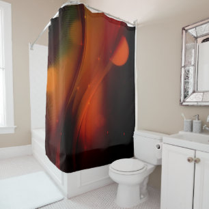 Rideaux De Douche Vague du feu