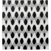 Rideaux De Douche Vague noire et blanche (Devant)