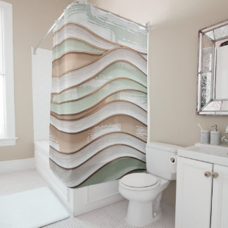 Rideaux De Douche Vagues