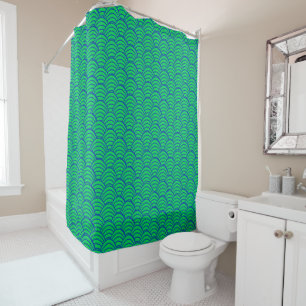 Rideaux De Douche Vagues bleues