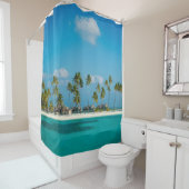 Rideaux De Douche Vagues de la mer (En situation)