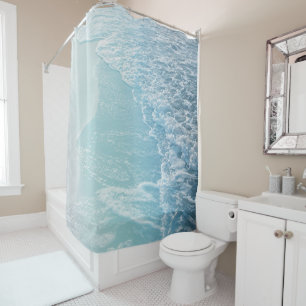 Rideaux De Douche Vagues de rêve bleu turquoise doux #2 #eau #déco