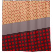 Rideaux De Douche Vagues et pluie (Devant)