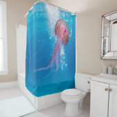 Rideaux De Douche Vagues marines (En situation)
