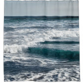 Rideaux De Douche Vagues océaniques estivales (Devant)