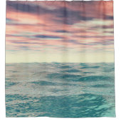 Rideaux De Douche Vagues turquoise (Devant)