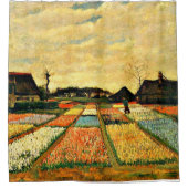 Rideaux De Douche Van Gogh - Lits à fleurs en Hollande (Devant)