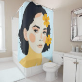 Rideaux De Douche Varié humain (En situation)