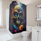 Rideaux De Douche various skulls 023 (En situation)