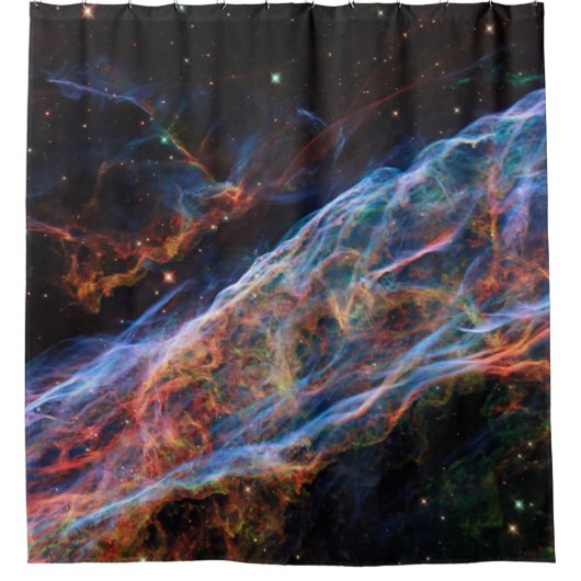 Rideaux De Douche Veil Nebula Supernova Reste Télescope Hubble (Devant)