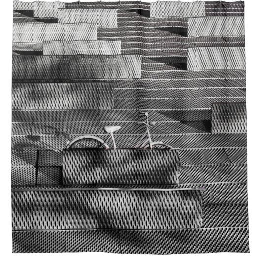 RIDEAUX DE DOUCHE VÉLO GRAS (Devant)