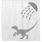 Rideaux De Douche Vélociraptor (Devant)