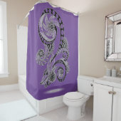 Rideaux De Douche Velours (En situation)