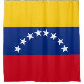Rideaux De Douche Venezuela : drapeau patriotique vénézuélien (Devant)