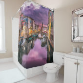 Rideaux De Douche Venise Italie (En situation)