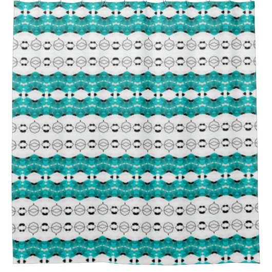 Rideaux De Douche Ventilation turquoise (Devant)