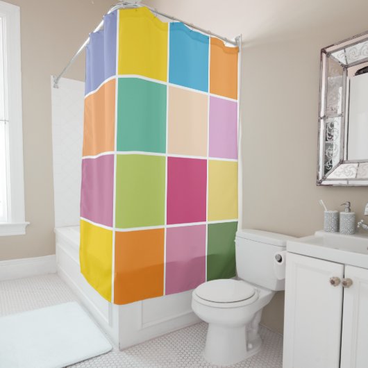 Rideaux De Douche Vérificateurs de printemps (En situation)