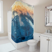 Rideaux De Douche Verre brisé (En situation)
