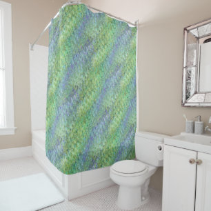Rideaux De Douche verre de mer atomique :