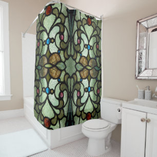 Rideaux De Douche Verre souillé
