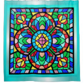 Rideaux De Douche Verre tendu Image DOUCHE CURTAINE (Devant)