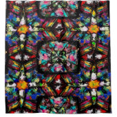 Rideaux De Douche Verre verni équatorien (Devant)