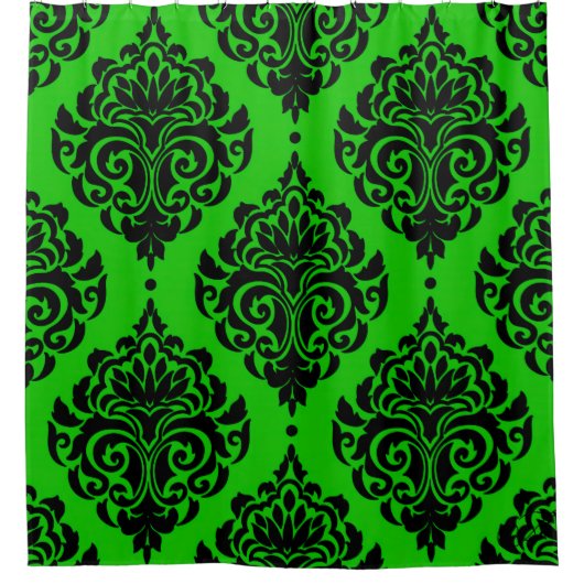 Rideaux De Douche Vert (Devant)