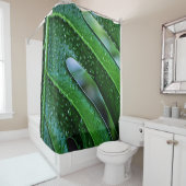 Rideaux De Douche Vert feuille plante Monstera (En situation)