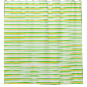 Rideaux De Douche Vert Jaune Or Et Blanc (Devant)